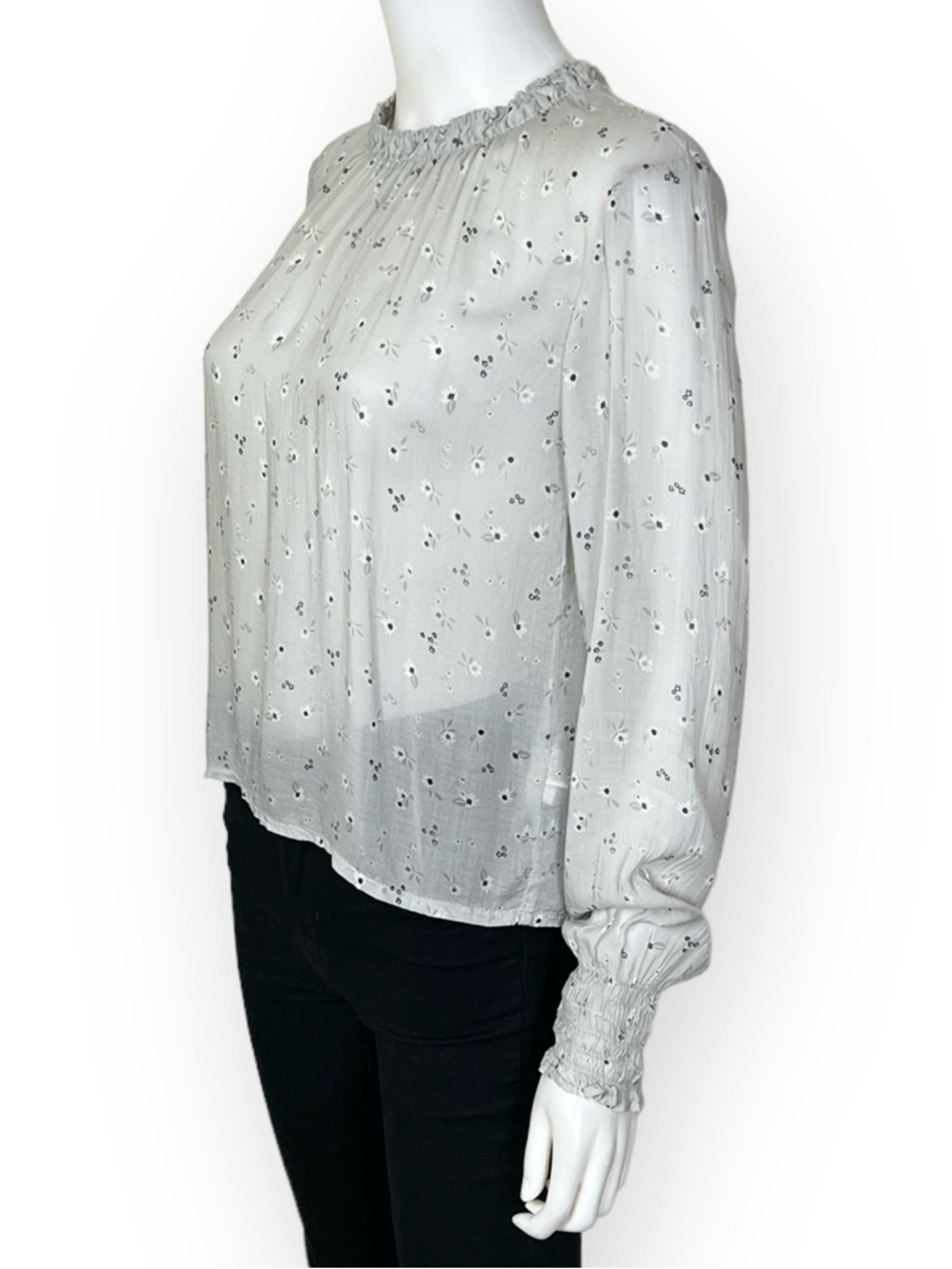Cloth & Stone Floral Pullover - sz XS - Picture 6 of 11